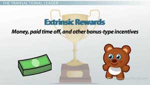 Examples of extrinsic rewards