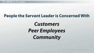 People the Servant Leader is Concerned with