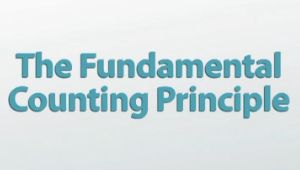 fundamental counting principle