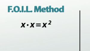 multiplying with foil method