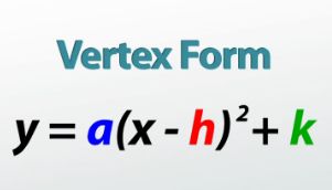 the vertex form