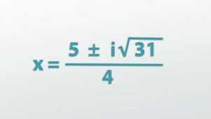 quadratics with complex solutions
