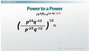 Power to a power example