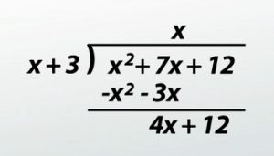long division polynomials two