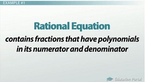 Rational equation definition