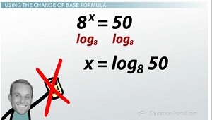 Change of base formula