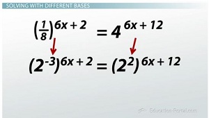 Solving with different bases